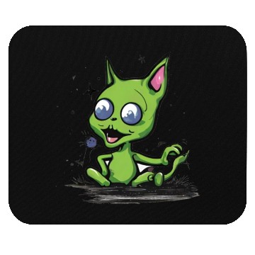 Discover Alien Cat Mouse Pads