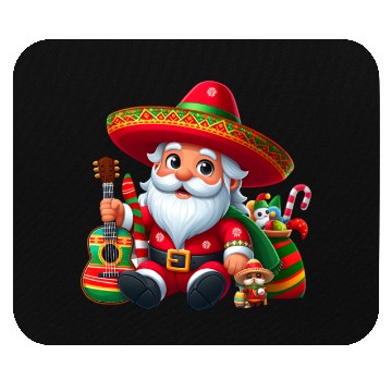 Discover Cinco de Mayo Santa Claus Mouse Pads