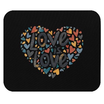 Discover Love is Love Mouse Pads