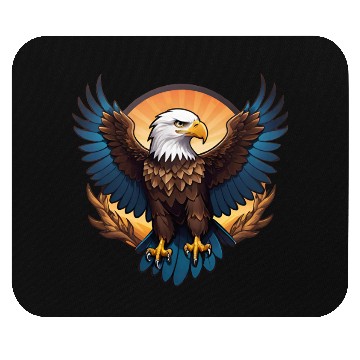 Discover Flying Eagle Mouse Pads
