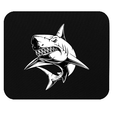 Discover Great White Shark - Ocean Shark - Shark Lover Mouse Pads
