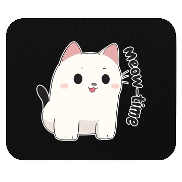 Discover Meowtime Cat Pet Style Mouse Pads