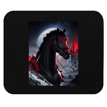 Discover Black Horse Mouse Pads