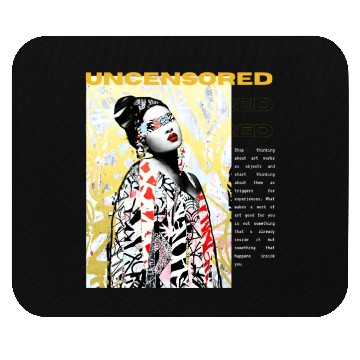 Discover Tokyo Street Canvas Mouse Pads