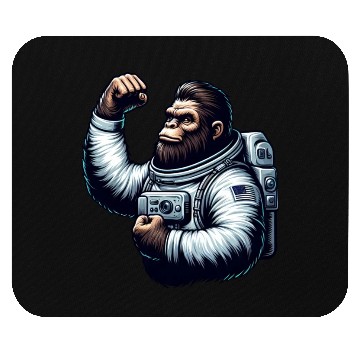 Discover Astronaut Monkey Chimpanzee Gorilla Mouse Pads