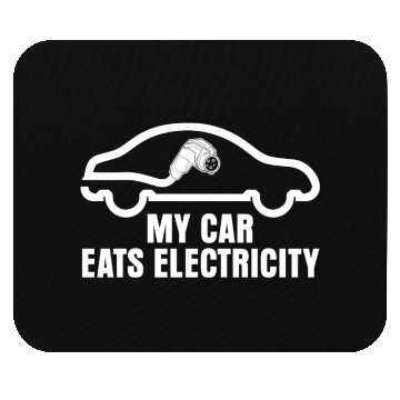 Discover Electric Vehicle Electric Car E-Car Mouse Pads