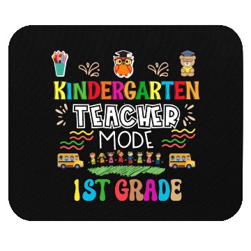 Discover Kindergarten Teacher Mode Mouse Pads