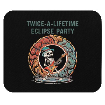 Discover Twice A Lifetime Eclipse Party Mouse Pads