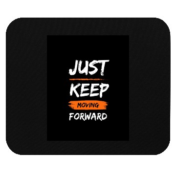 Discover Black Brush Style Inspirational Quote Mouse Pads