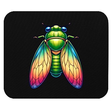 Discover Colorful Cicada Mouse Pads