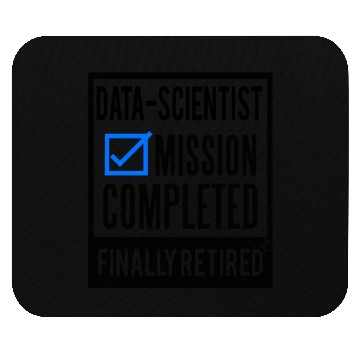 Discover Retirement - Retired Data-Scientist Mouse Pads