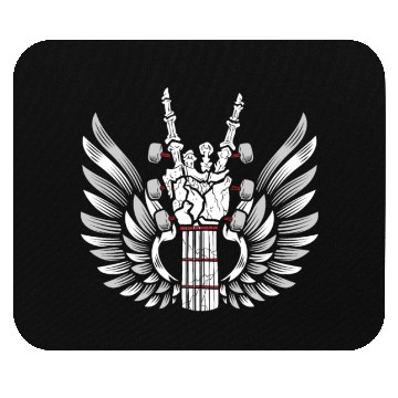 Discover Electric Guitar Skull Mouse Pads