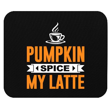 Discover Coffee Halloween Pumpkin Spice My Mouse Pads