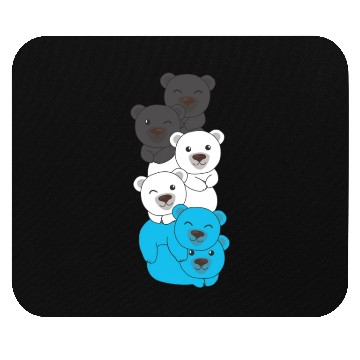 Discover Mascic Flag Pride Lgbtq Cute Bear Mouse Pads