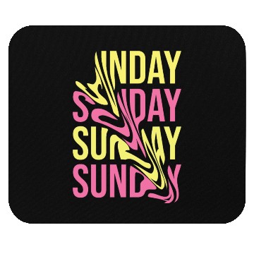 Discover Holiday Sunday Mouse Pads design