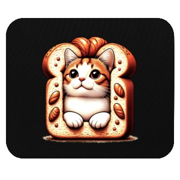 Discover Bread&Cat Mouse Pads
