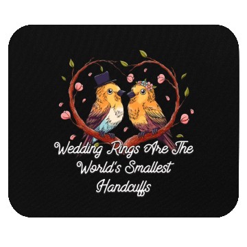 Discover Wedding Rings Worlds Smallest Handcuffs Funny Mouse Pads