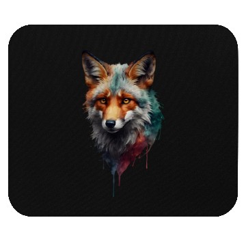 Discover Floral Fox Cottagecore Aesthetic Mouse Pads