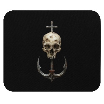 Discover Skull and Anchor Mouse Pads