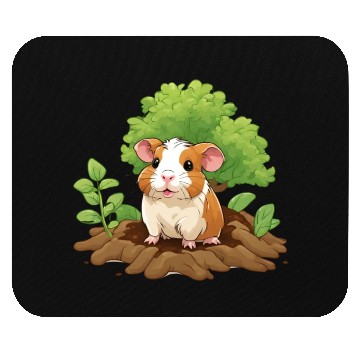 Discover Earth Day Guinea Pig: Vibrant Eco-Friendly Design Mouse Pads