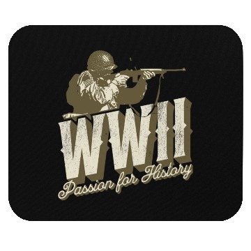 Discover World War 2 - Passion For History Mouse Pads