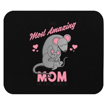 Discover mom in the world Mouse Pads