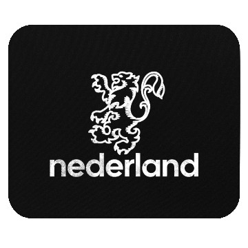 Discover Netherlands Lion Orange Mouse Pads
