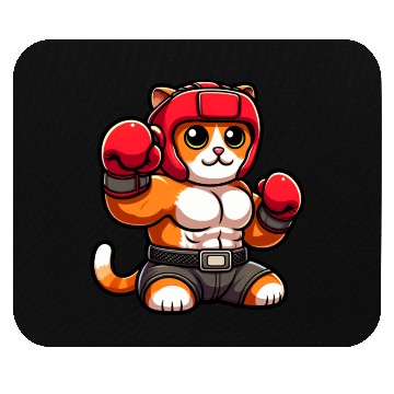 Discover Red Band Fighter Cub Mouse Pads