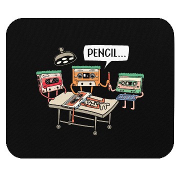 Discover Cassette Tape 80s Music Lover Mouse Pads
