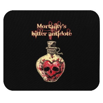 Discover Dark Gothic Skull heart Love Potion Mouse Pads