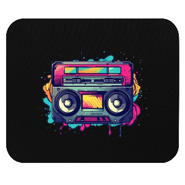 Discover Retro Classic Cassette Tape for a 80s Fan Mouse Pads