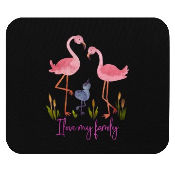 Discover I LOVE MY FAMILY Mouse Pads