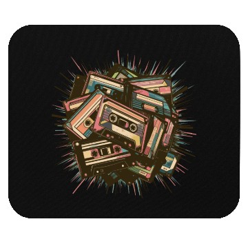 Discover 80s Retro Cassette Classic Cassette Tape for a Mouse Pads