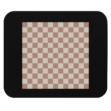 Discover Brown Classic Checkered Big Checkerboard Mouse Pads