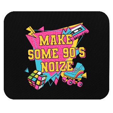 Discover 90s Noize Cool 1990 Chill Retro Vintage Music Mouse Pads