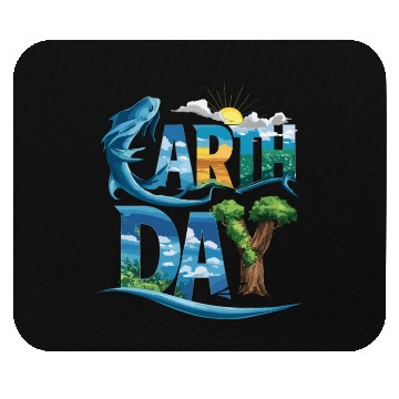 Discover Earth Day Every Day for men and women Mouse Pads
