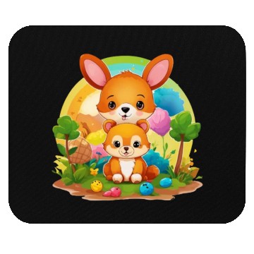 Discover Kangaroo Kingdom Threads: Embrace Nature's Harmony Mouse Pads