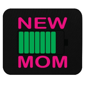 Discover NEW MOM Battery full, lovely Graphic Mouse Pads