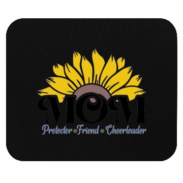 Discover Mom protector friend cheerleader Mouse Pads