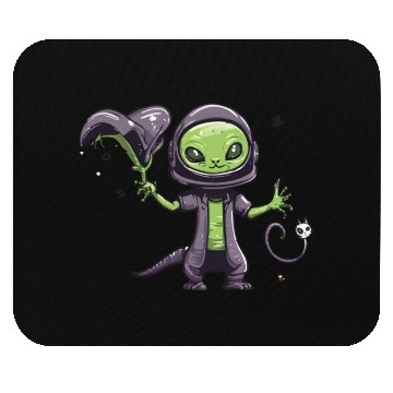 Discover Alien Cat Mouse Pads