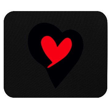 Discover Saint Valentin Heart stylish Logodesign t'Mouse Pads