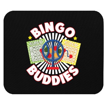 Discover Bingo Player Besties Friends Bingo Mouse Pads