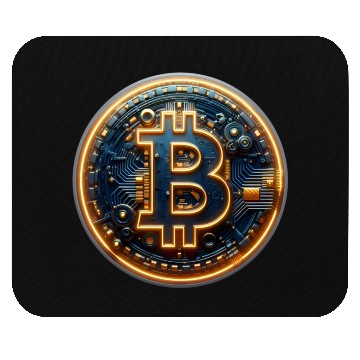 Discover Bitcoin Cyberpunk Mouse Pads