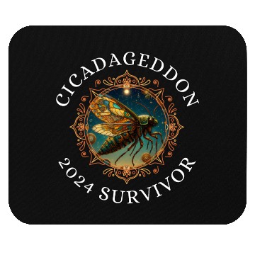 Discover Cicadageddon Invasion Tour 2024 Funny Cicada Event Mouse Pads