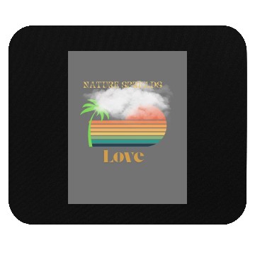 Discover Black Yellow Illustrative Summer Mouse Pads
