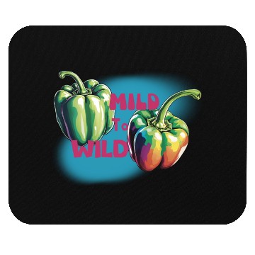 Discover Mild to wild bel pepper Mouse Pads
