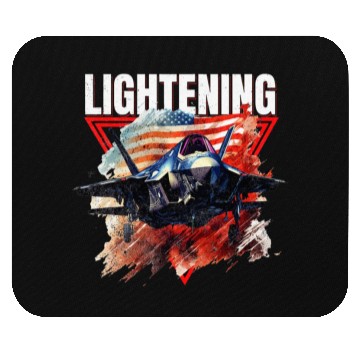 Discover F35 Lightning Fighter Jet Plane Veteran Military Mouse Pads