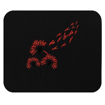 Discover Flower Dandelion Lobsters Mouse Pads for Lobster Lover