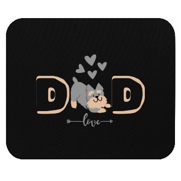 Discover LOVE DAD Mouse Pads