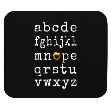 Discover Anti-Trump Alphabet - Nope V Mouse Pads